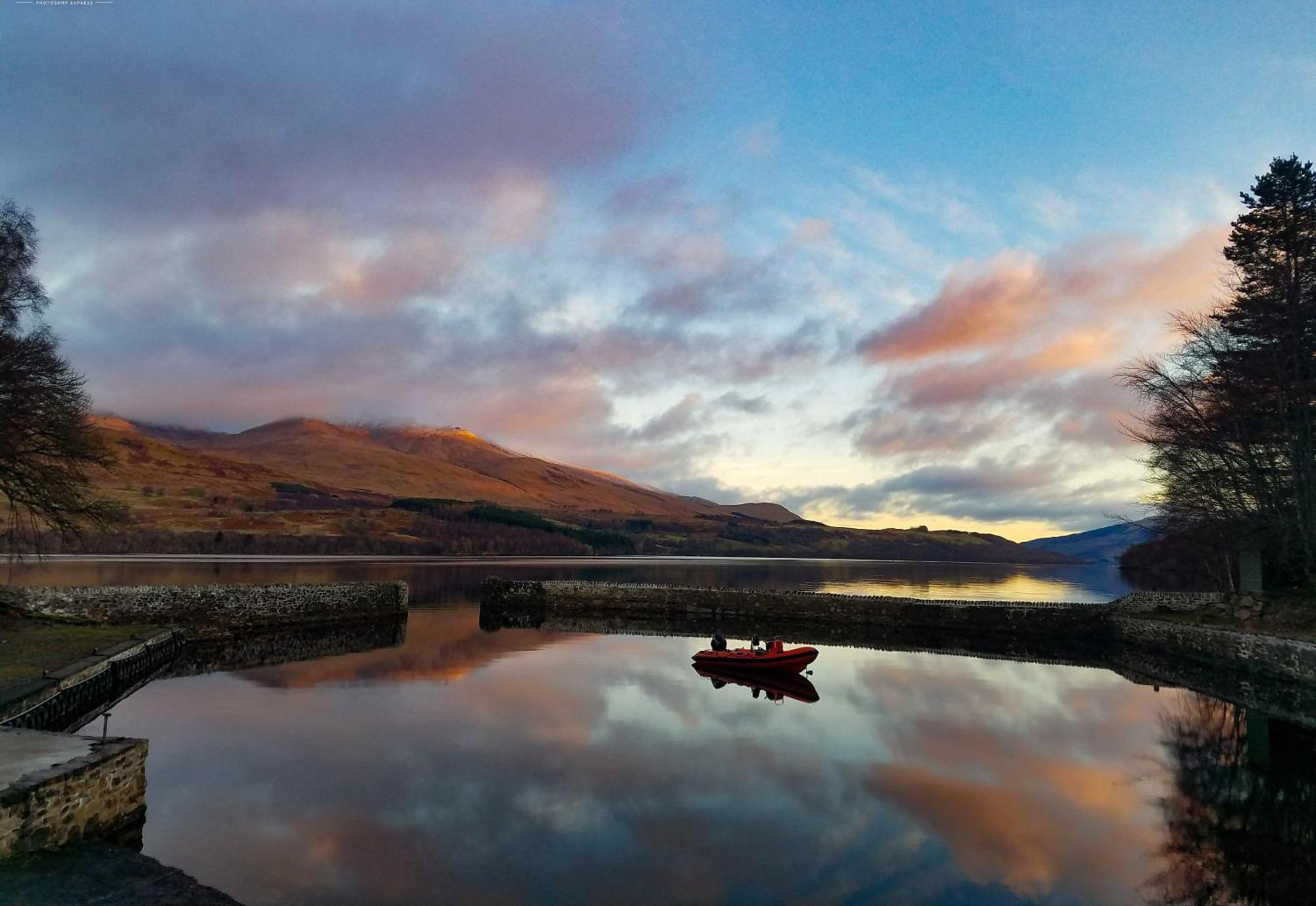 Firbush Lochside Lodges Killin Buitenkant foto